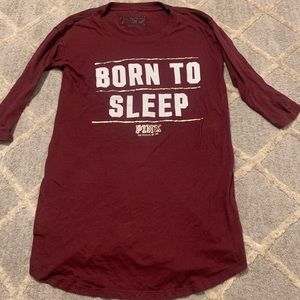 Vs pink sleep shirt